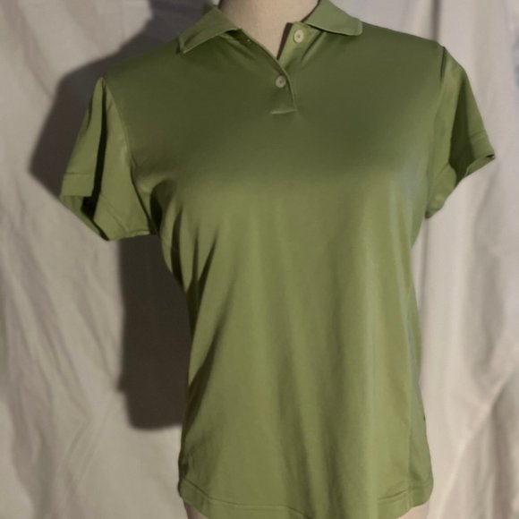 Adidas Green Golf Top - Picture 2 of 3